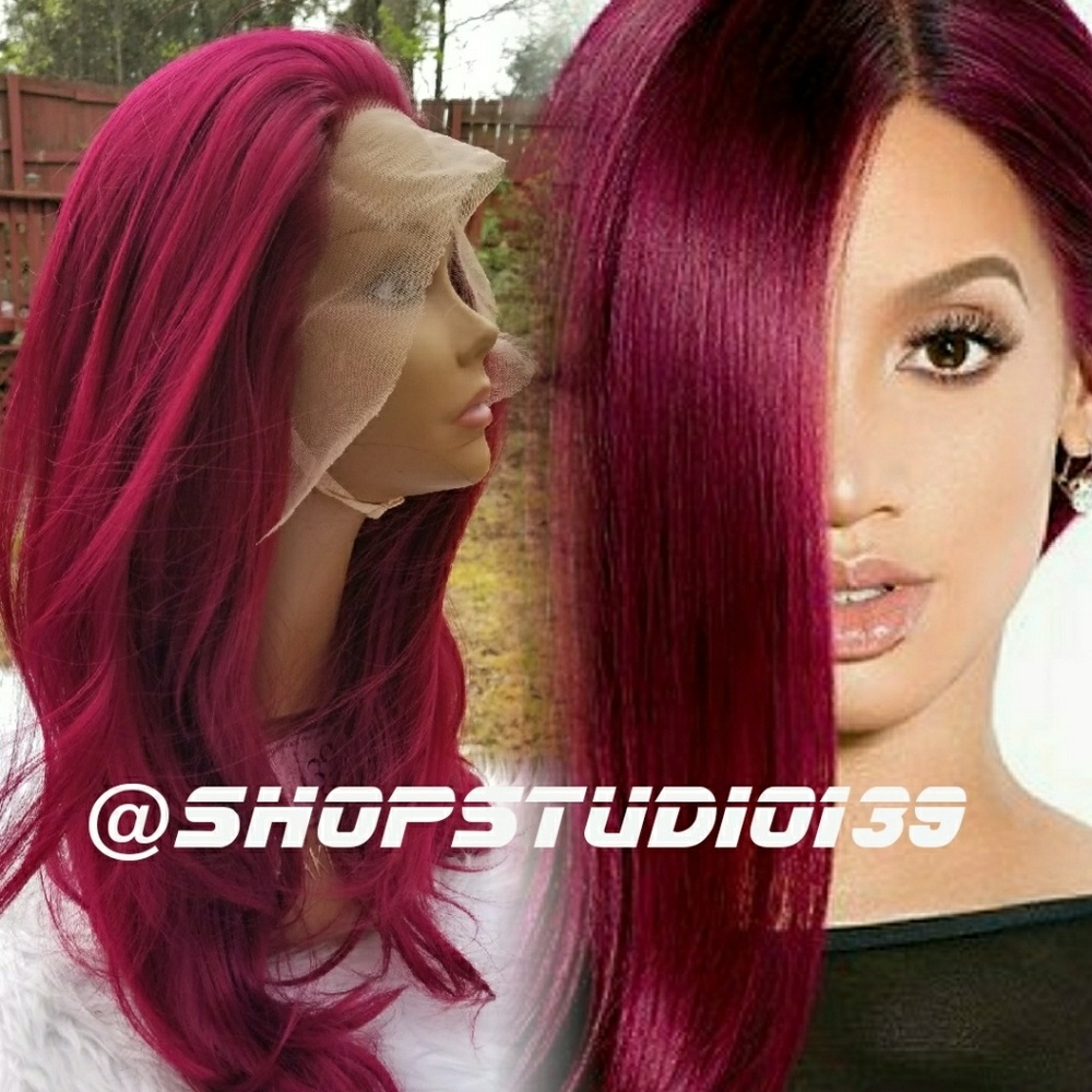 Fine as wine custom made and Colored lace front wi - Picture 1 of 5